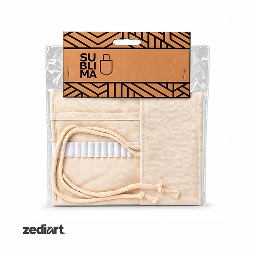 [013840] Zediart Estuche Textil con Lápices | 19 x 41 cm