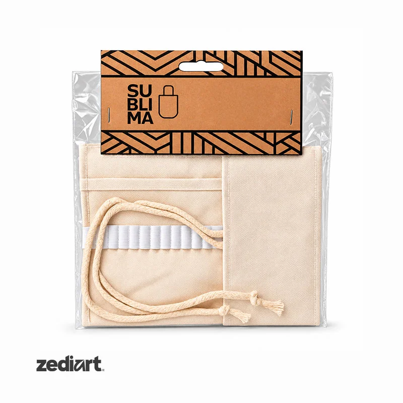 [013840] Zediart Estuche Textil con Lápices | 19 x 41 cm