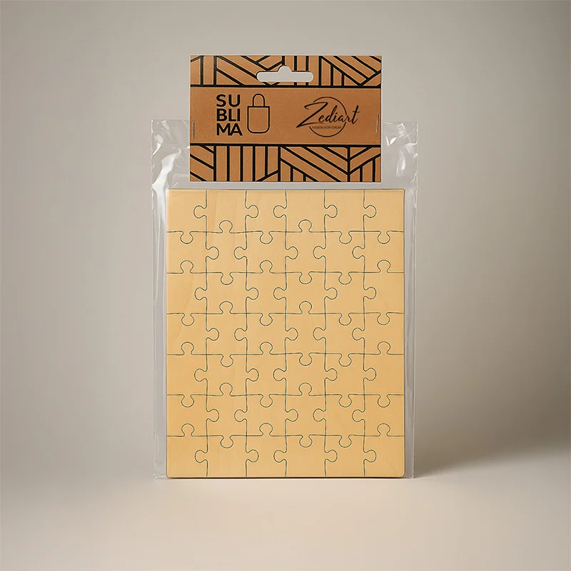 [013851] Zediart Puzzle de Madera Natural | 60 piezas