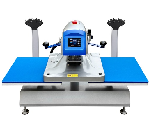 [015350] Plancha Twin Station Pneumatic Shuttle Heat Press