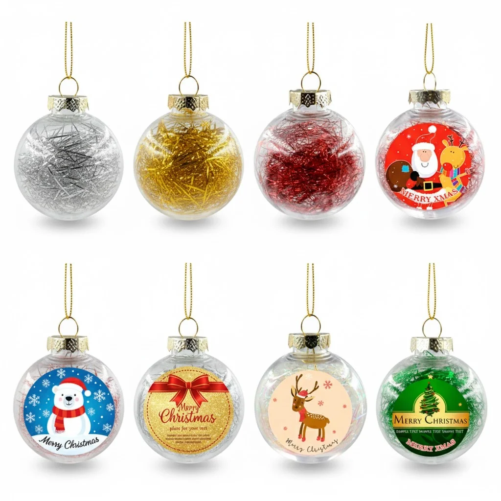 Bola de Navidad de plástico